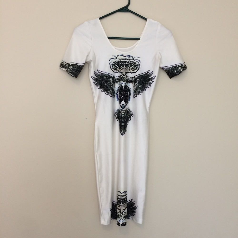 ⭐️Stretchy Graphic Bodycon Dress